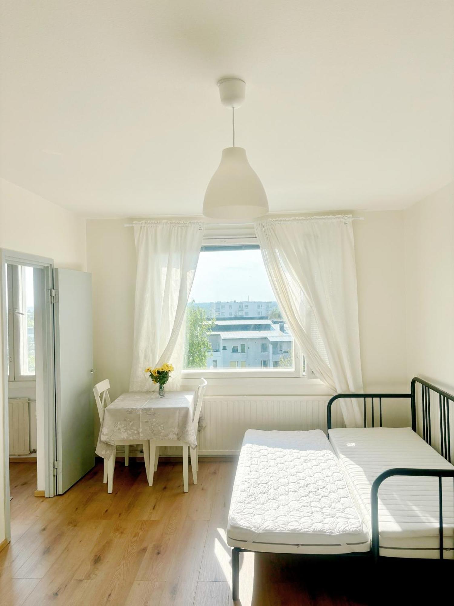 Modern Studio, Private Free Parking ,Near Metro Helsinki Buitenkant foto